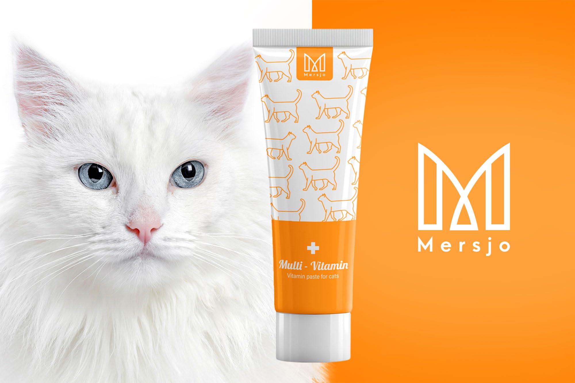Pasta multivitamínica para gatos de 100 g – Suplemento nutricional para gatos contra bolas de pelo, con ácidos grasos omega, vitaminas A/C/E, para cuidado y digestión