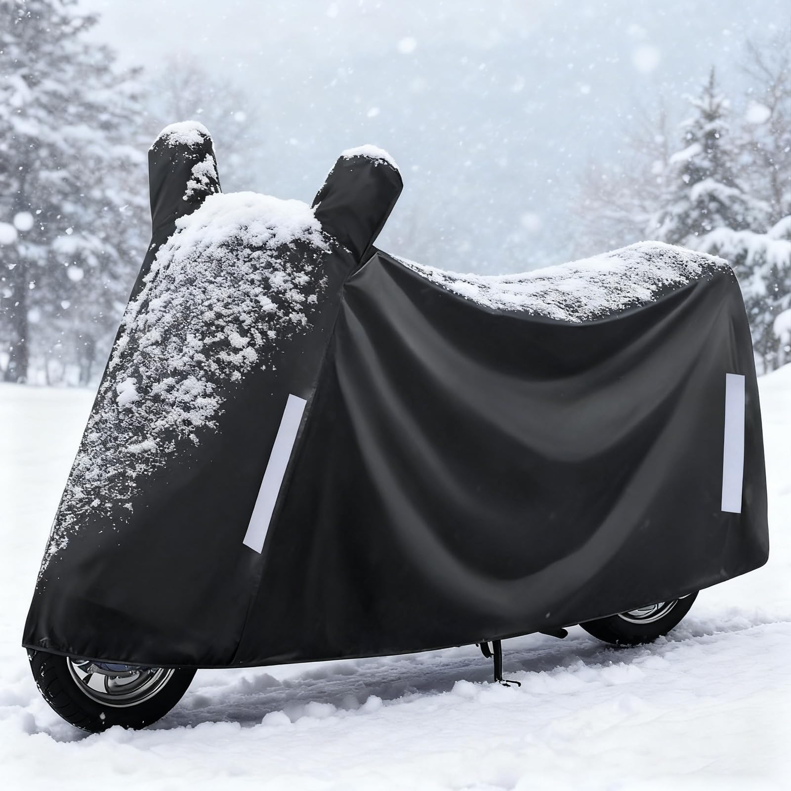 Housse de Moto Imperméable Haute Résistance Imperméable Toutes Saisons