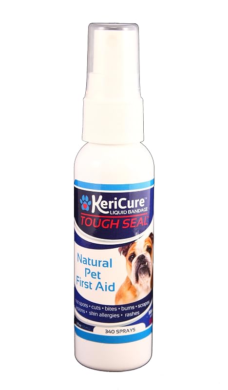 Spray de Curativo Líquido para Feridas em Cães e Gatos KeriCure Tough Seal 60 mL