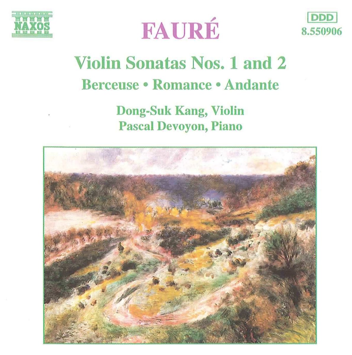 FAURE: Violin Sonatas Nos. 1 and 2