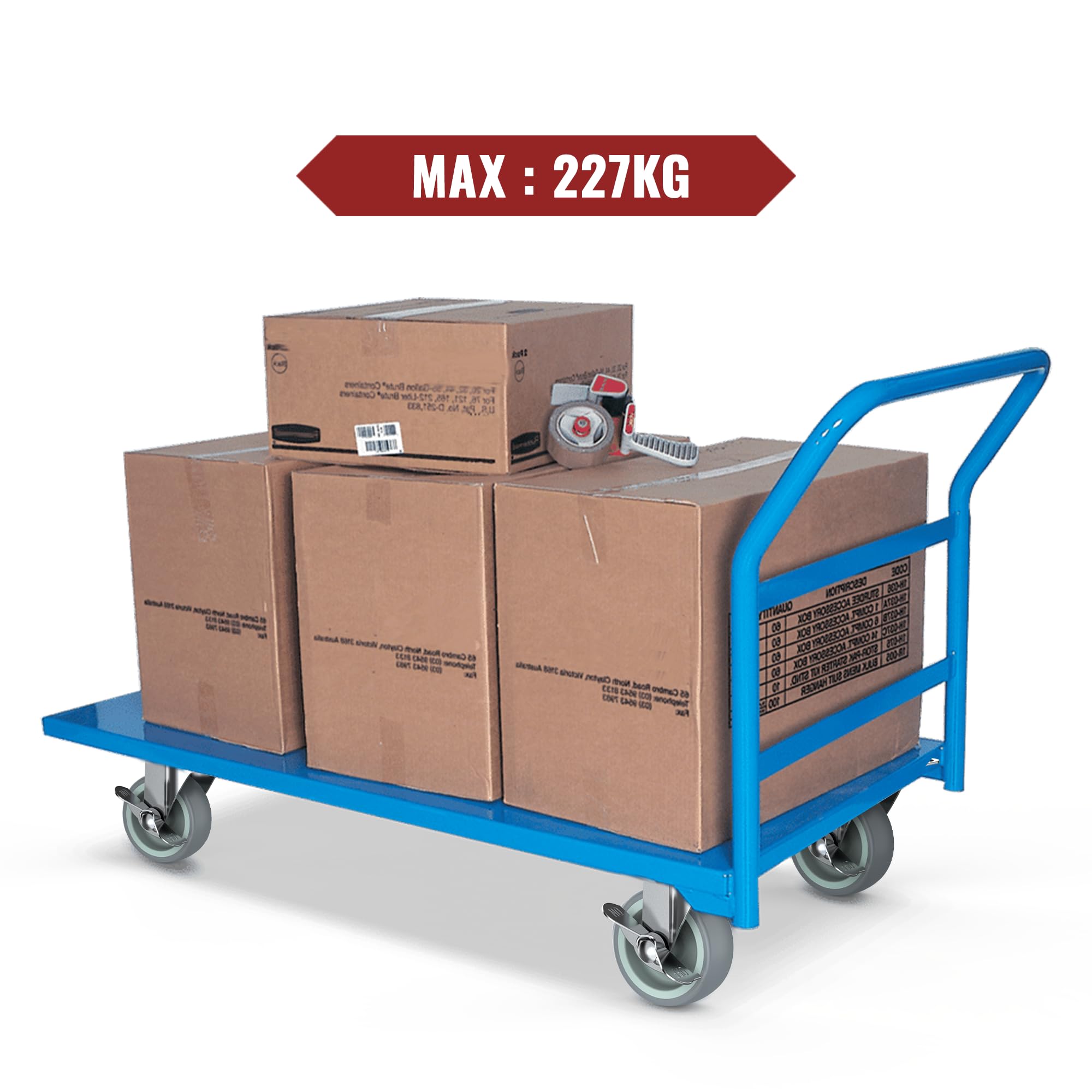 HOLKIE Ruota per mobili da 75 mm con freno laterale, silenziosa e resistente all'usura, utilizzata per mobili, banco da lavoro o altre applicazioni. Capacità di carico massima 227 kg