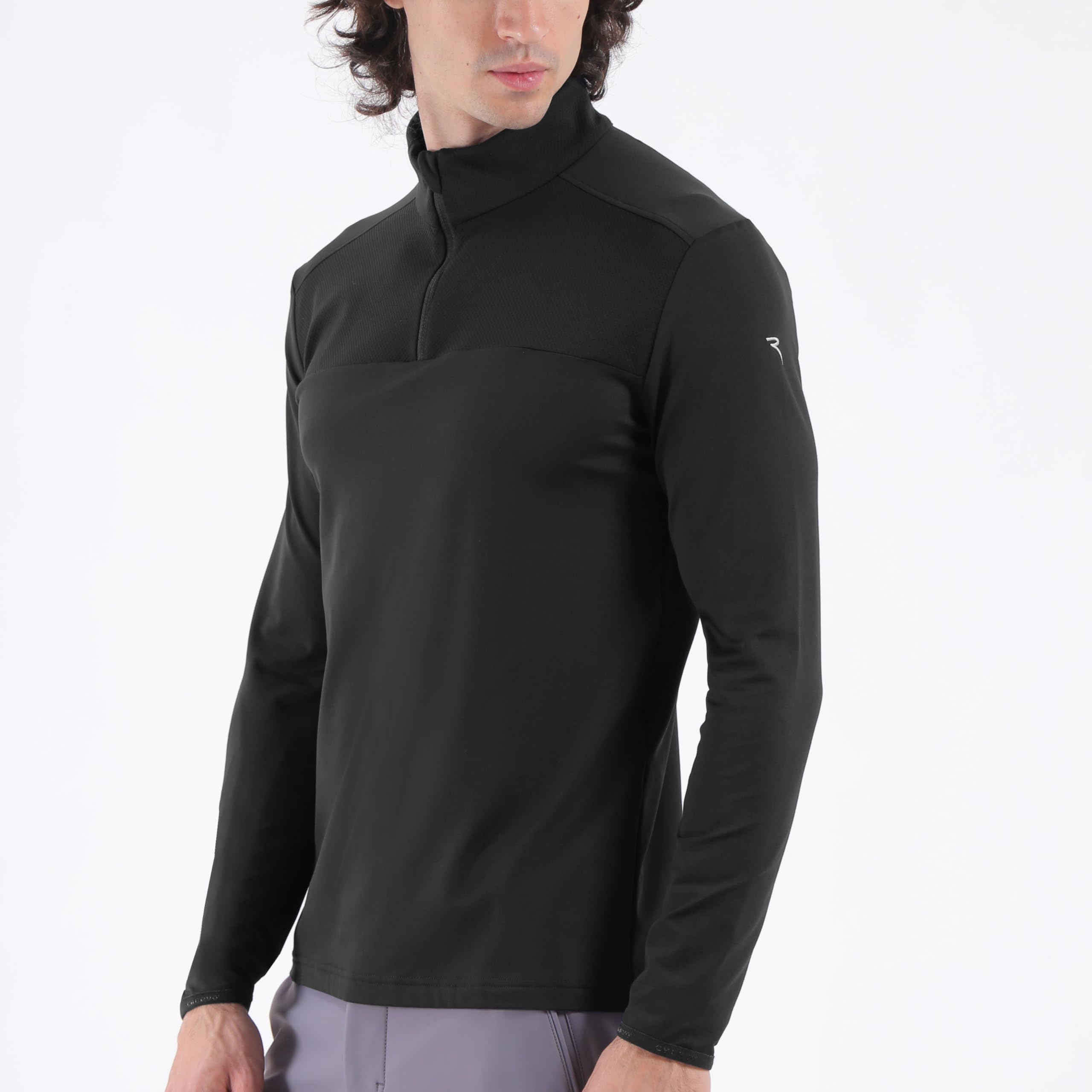 Chervò 65640-999 Toby golf męski czarny/czarny, rozmiar 38, czarny/czarny, 38