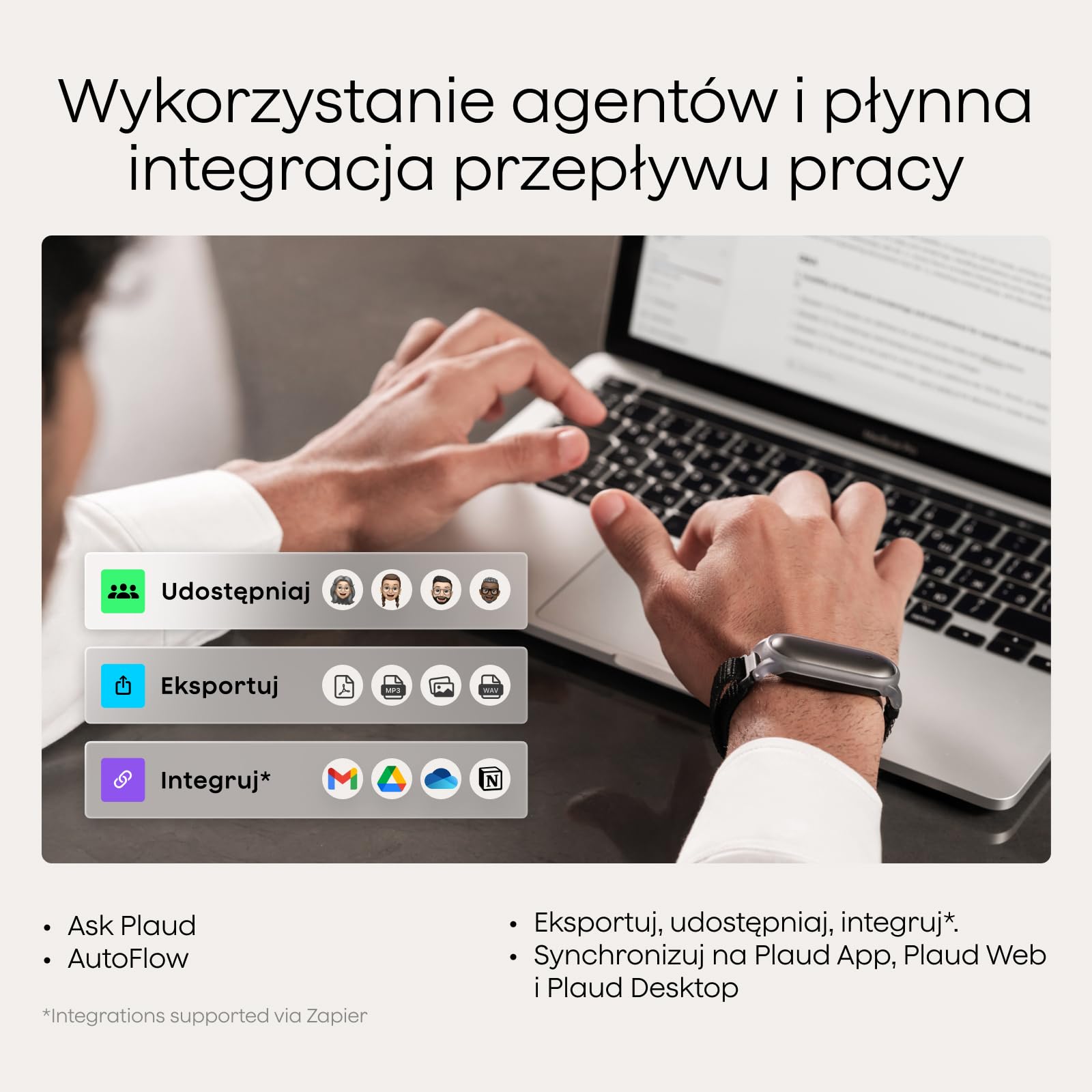 Plaud Note Dyktafon AI z etui, sterowanie i podsumowanie za pomocą technologii AI, obsługa 112 języków, 64 GB pamięci, dyktafon na wykłady, spotkania, rozmowy telefoniczne, Zespoły