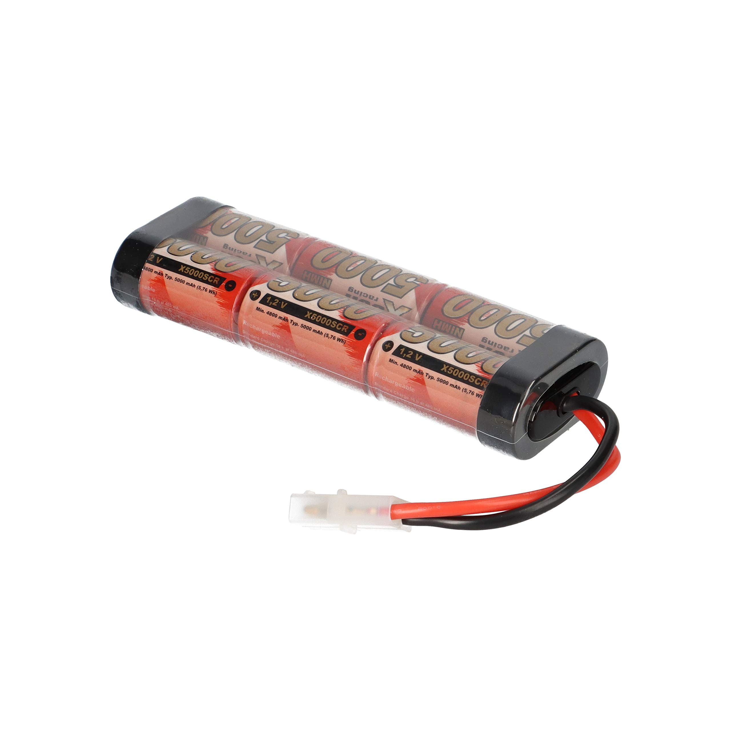 WSB Batería de carreras de 7,2 V, NiMH, 5000 mAh, L2 x 3