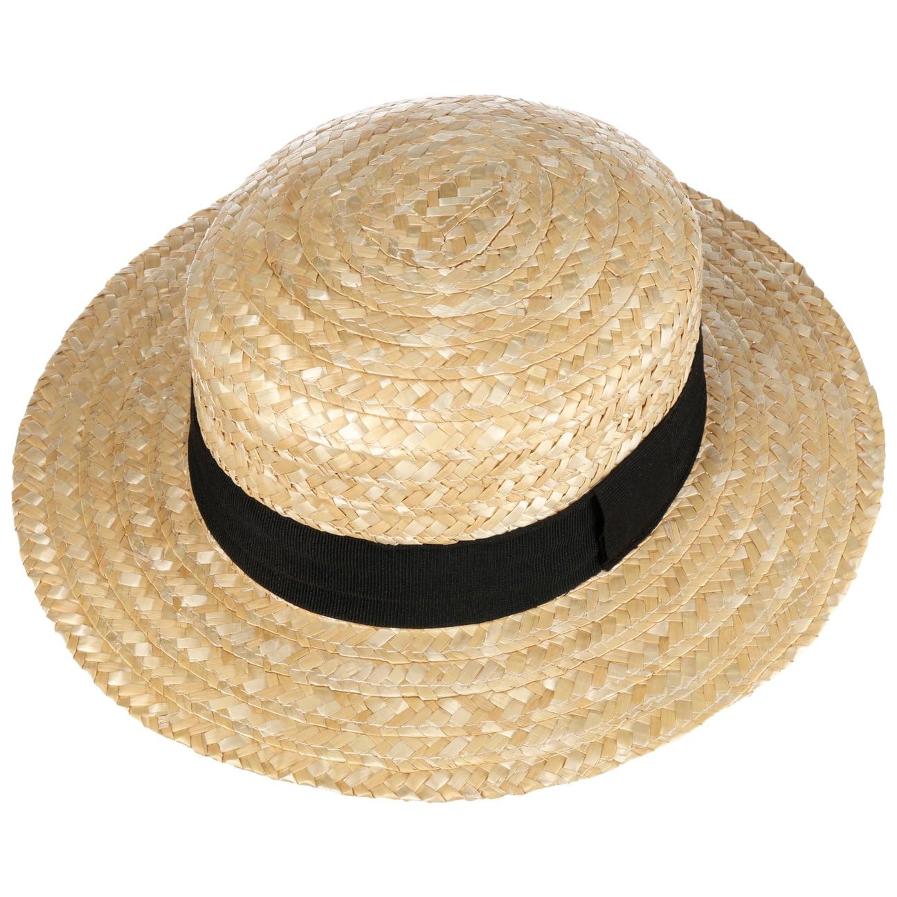 Lipodo Boater Kreissäge Strohhut Klassik Made in Italy Unisex Printemps Ete