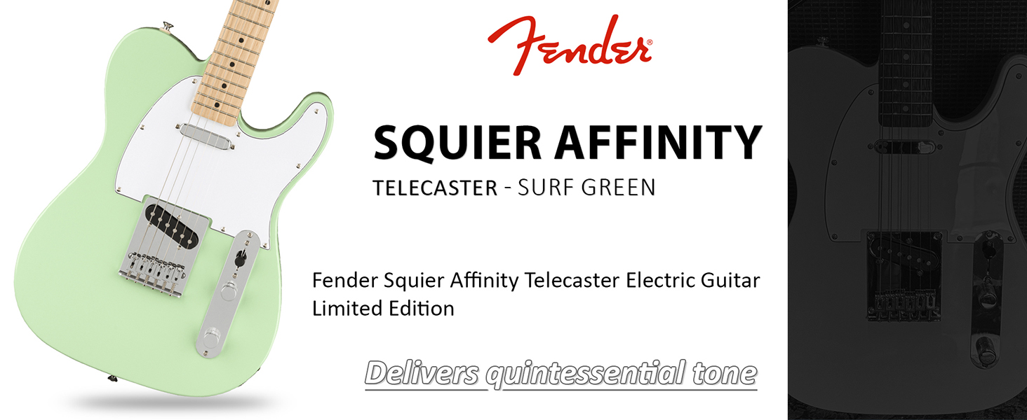 Amazon.com: Fender Squier Affinity Telecaster Electric Guitar