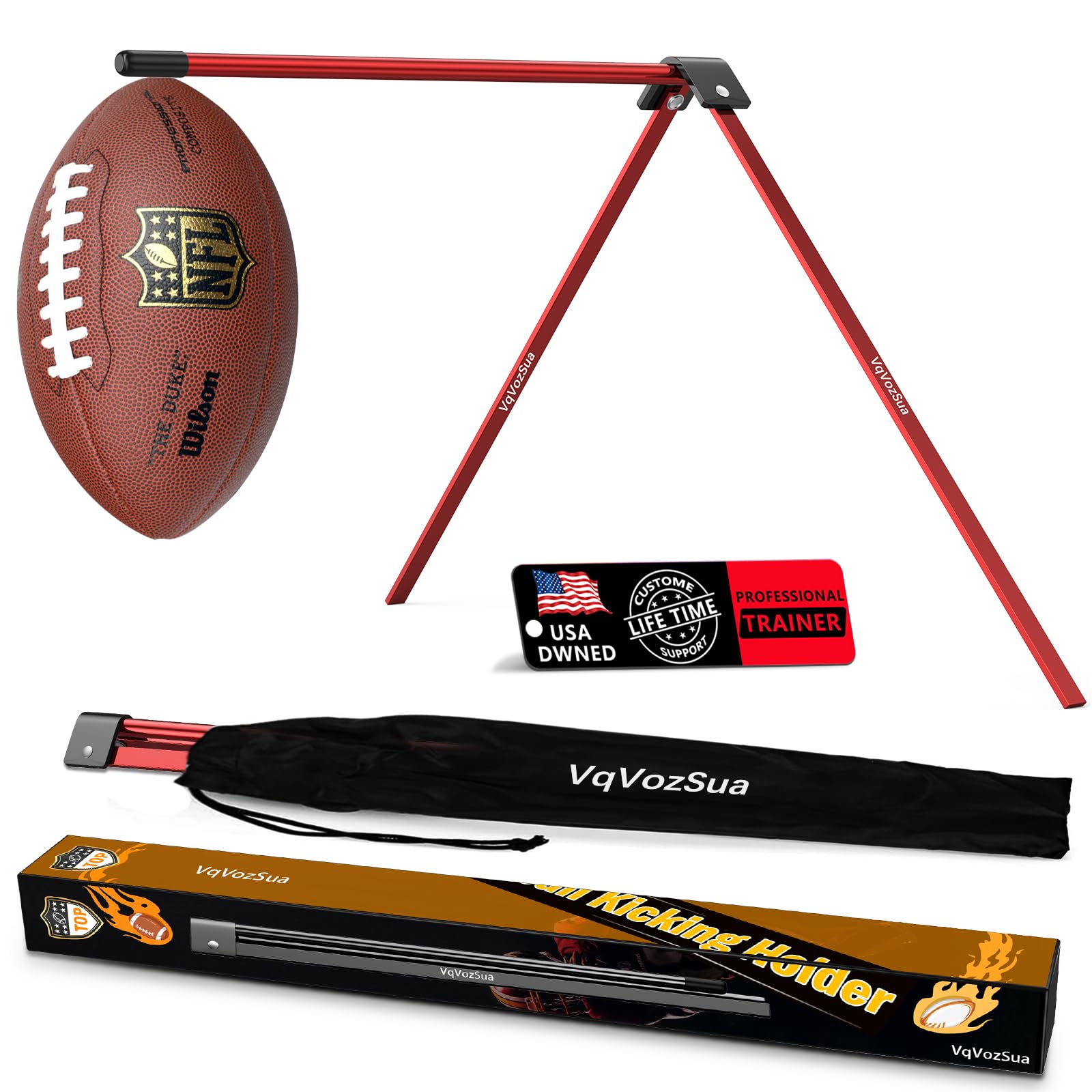 VqVozSua Football Kicking Tee Stand