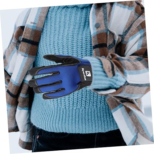 Miniatura 7 de Yardwe 1 par de guantes de pesca guantes cálidos para hombres guantes de silicona guantes térmicos guantes de ejercicio guantes para hombres