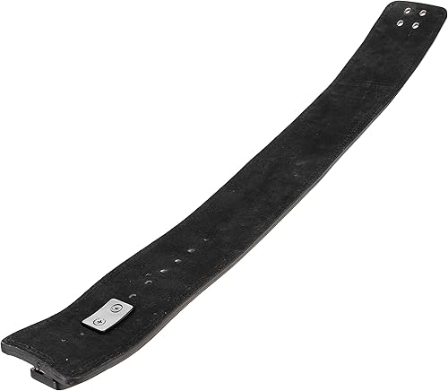 Miniatura 7 de 100% cuero de grano superior de 0.394 pulgadas de grosor, 4 pulgadas de ancho, correa de palanca de metal ajustable rápida para hombres y mujeres,