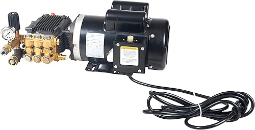 Canpump Kit de nebulización y nebulización motor de media velocidad de 2 hp, bomba triple de 1 gpm de EE. UU