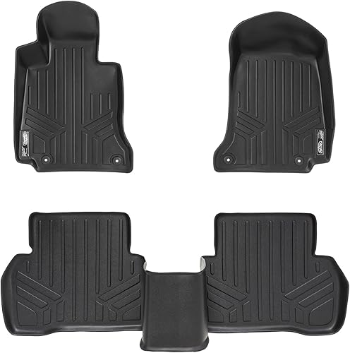 MAXLINER - Juego de alfombrillas de 2 filas para Mercedes-Benz AMG C 43 2017-2023