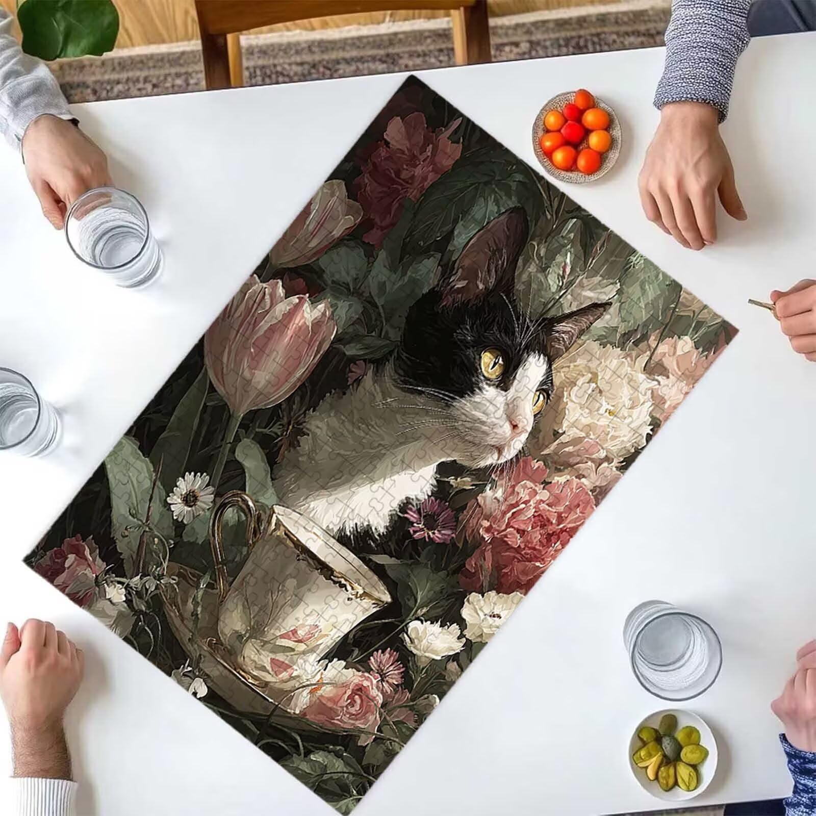 Puzzle dla dorosłych 5000 elementów 156 x 105 cm puzzle dla dorosłych gra edukacyjna wyzwanie zabawki 5000 elementów dla dzieci, kolorowa układanka do majsterkowania do dekoracji wnętrz PjY8675 O-6