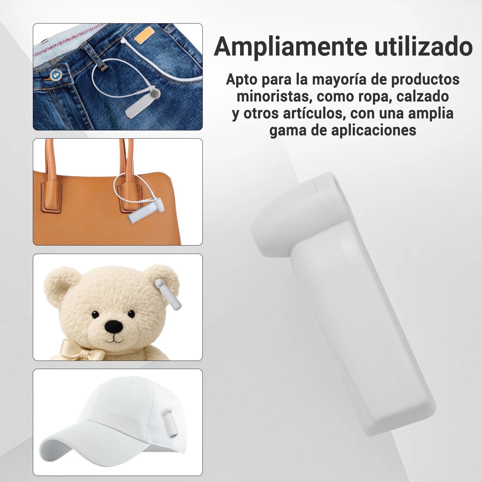 Etiquetas duras de seguridad AM-58khz mini 100 pines para ropa zapatos bolsas