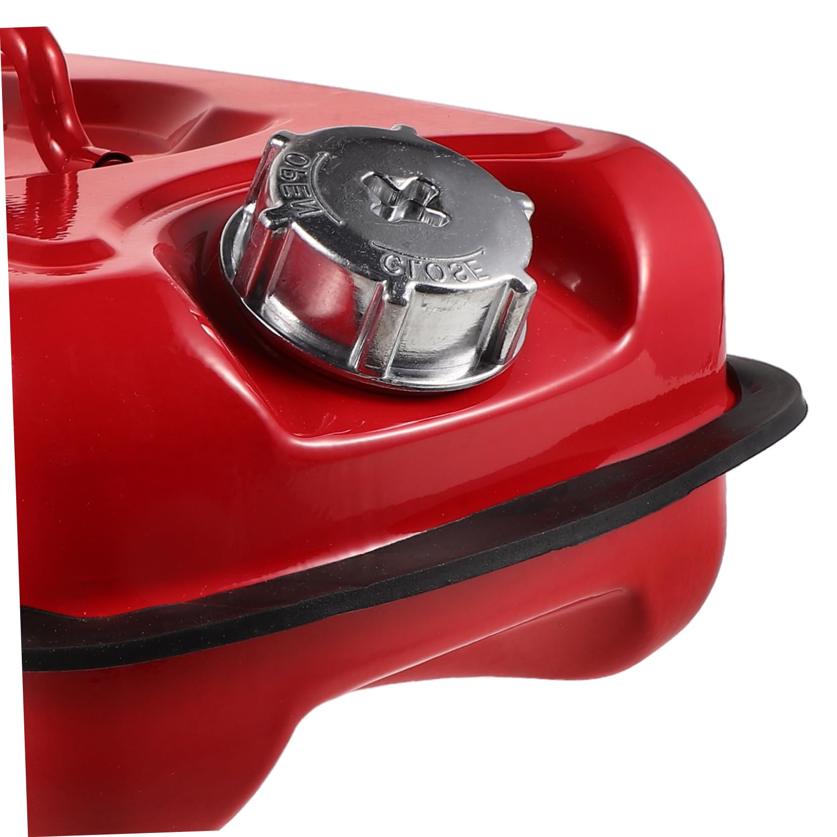 iplusmile Tanque Portátil Rectangular de 5 Litros con Asa para Atv y Generadores, Depósito de Gasolina Ligero de Acero Inoxidable para Uso Marino y Viajes Extendidos