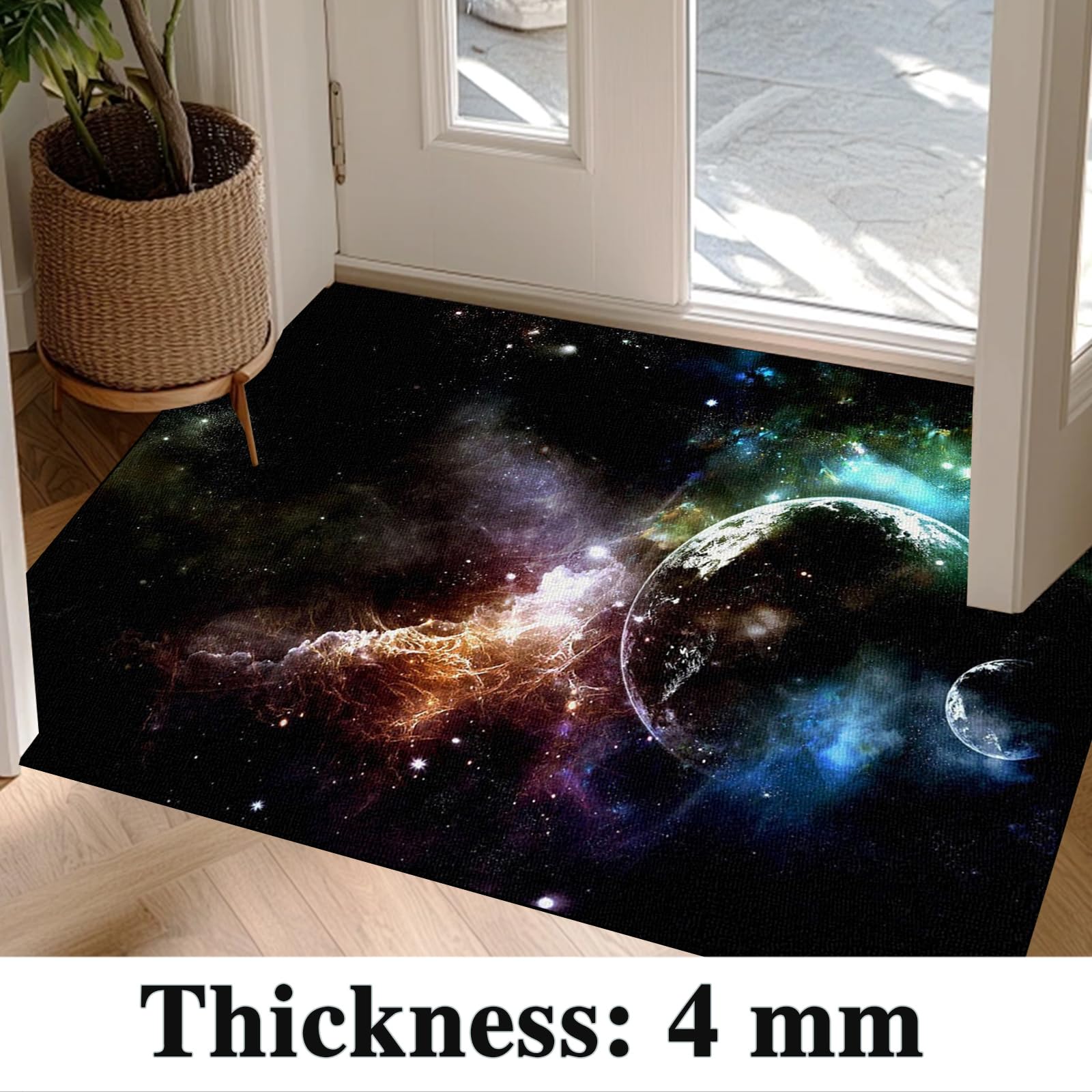 Protector de Suelo para Silla con Ruedas, Alfombra Silla Gaming, Alfombra para Silla de Escritorio y Gaming, Tapete Antideslizante para Oficina, 100 x 140 cm Alfombrilla Protectora para Suelos Duros