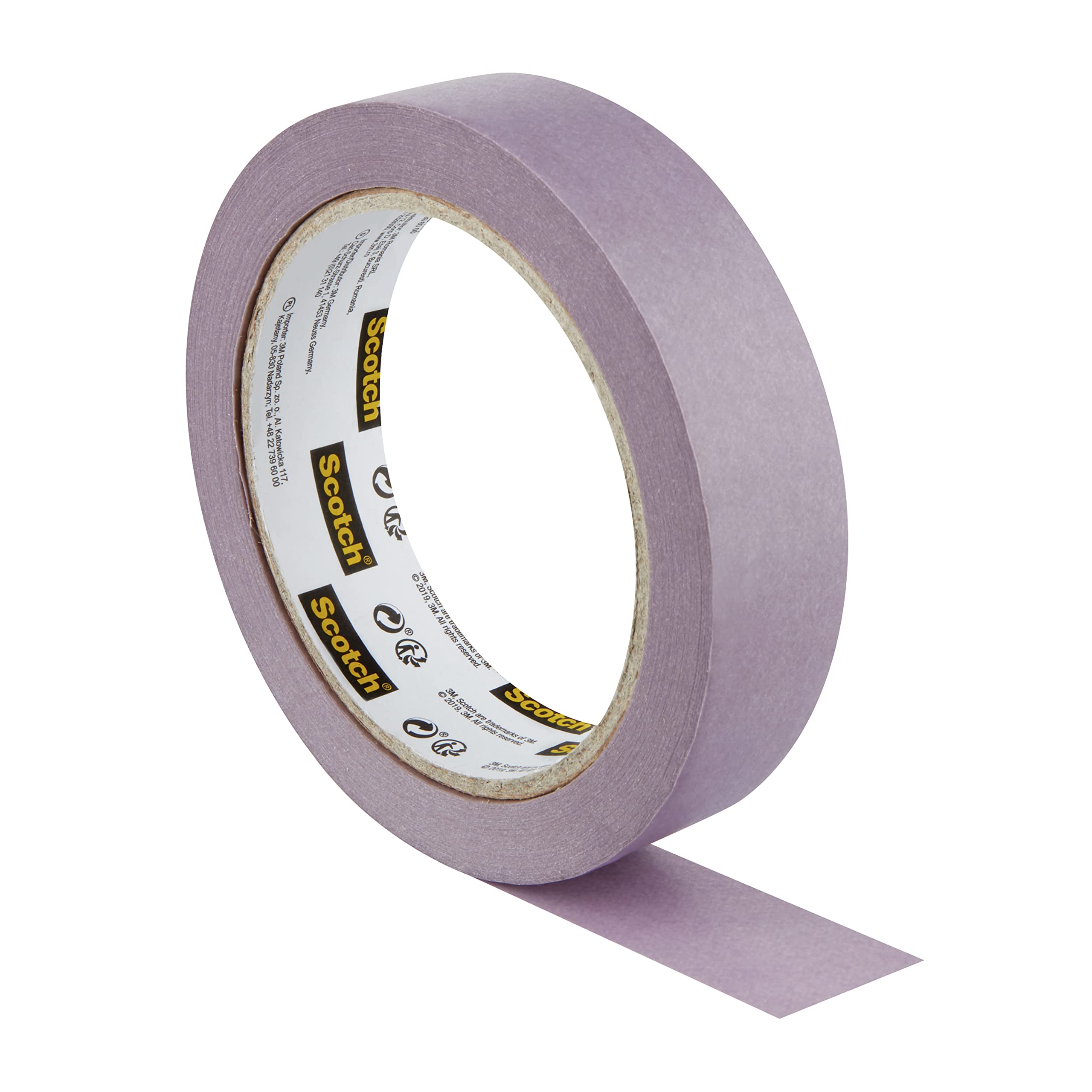 ScotchBlue 3M 2080 2080DABE24 - Nastro adesivo per imbianchini, 41 m x 24 mm, colore: viola, 24 mm