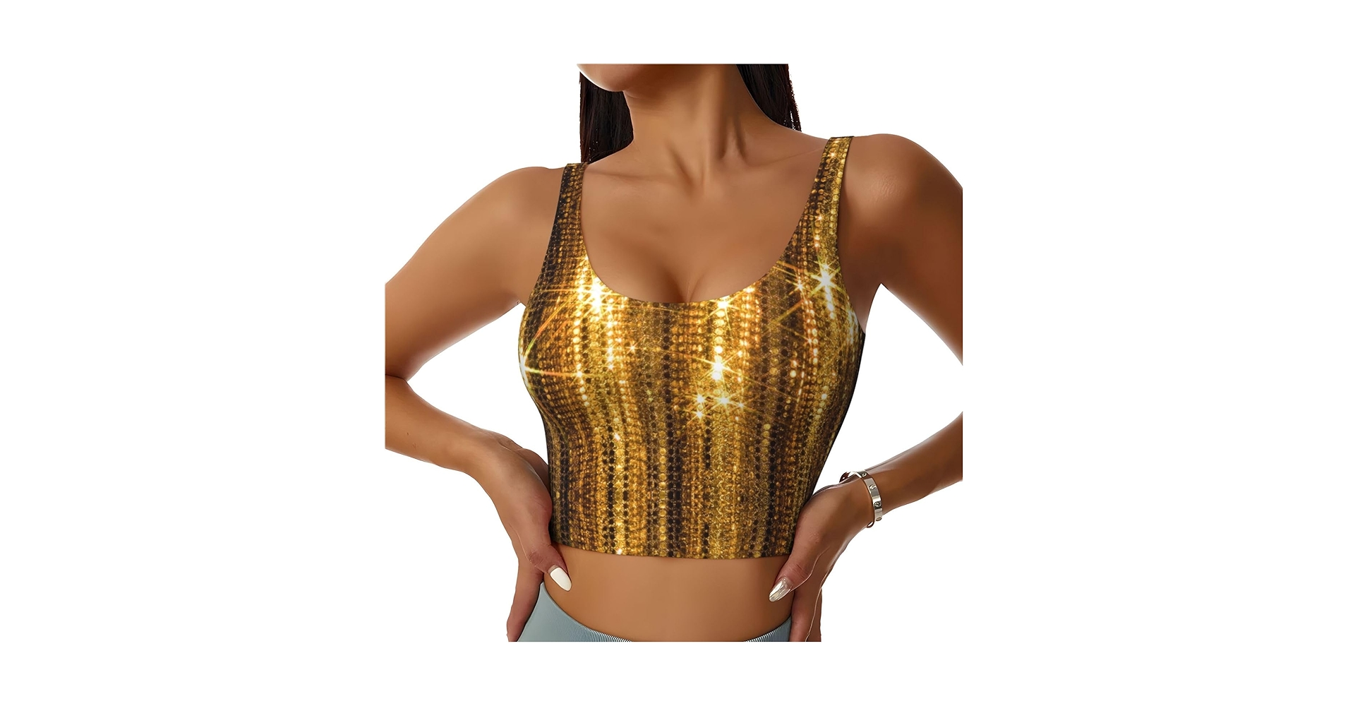 新品未使用　Erdem SEQUIN BRA TOP スパンコール　ブラトップ SS24-T002-YELLOW-1.jpg