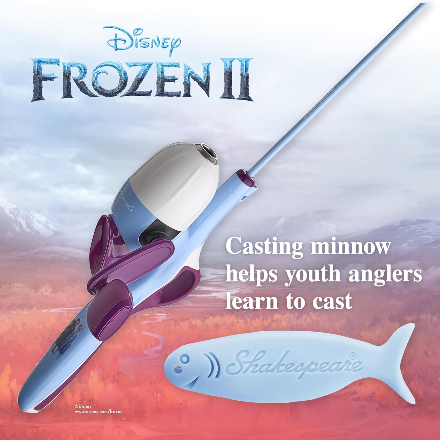 Shakespeare Youth Fishing Reel and Rod Combo