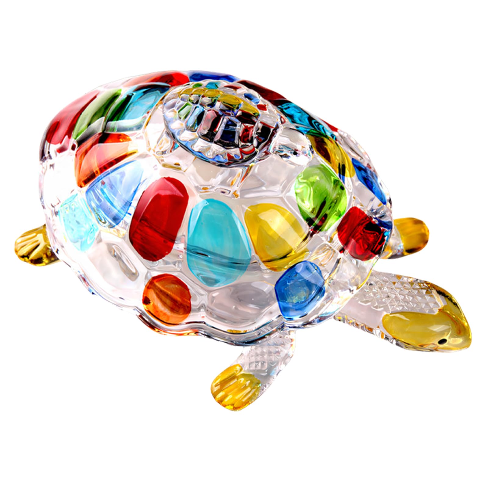 Shurhome Turtles Glass Jar with Lid, Candy Cookie Jars, Jewelry Box, Buffet Biscuit Containers Food Storage, Decorative Jar Gift Glass Decorative Jars with Lid