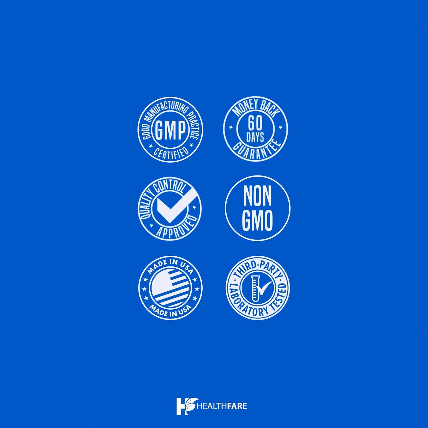 HealthFare Magnesium Glycinate 500mg | 240 Veg Capsules | High-Absorption Chelated Magnesium | Gluten-Free | Non-GMO | Made in The USA - Image 7