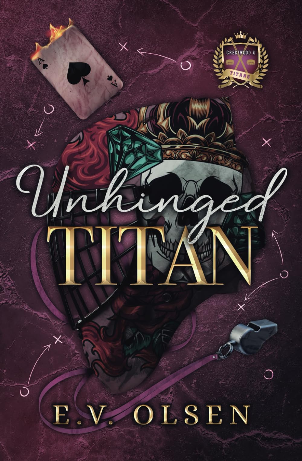 Unhinged Titan: A Coach/Player MM College Hockey Romance (North Shore Titans Hockey)