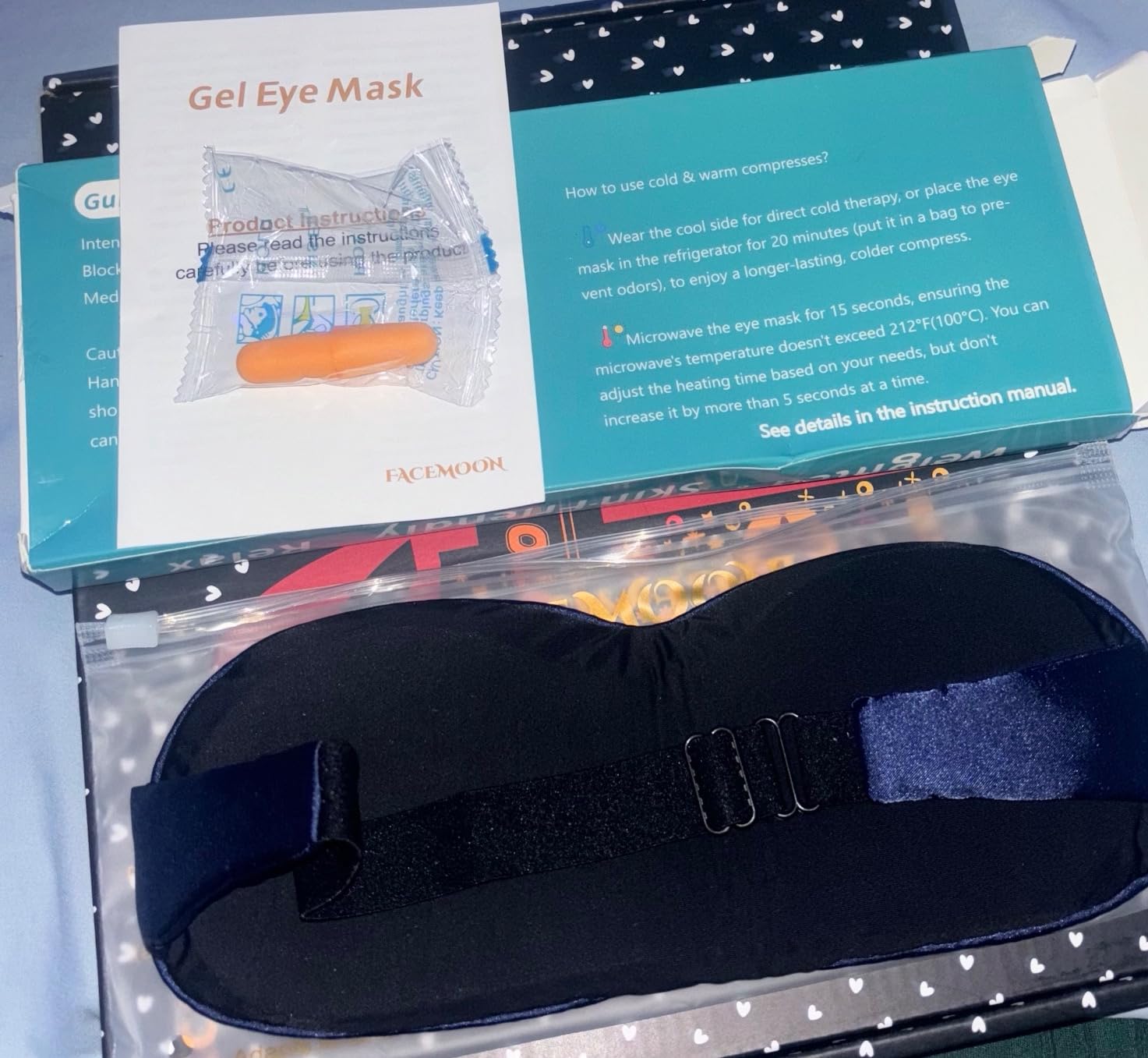 Great mask, warms or cools, very comfortable