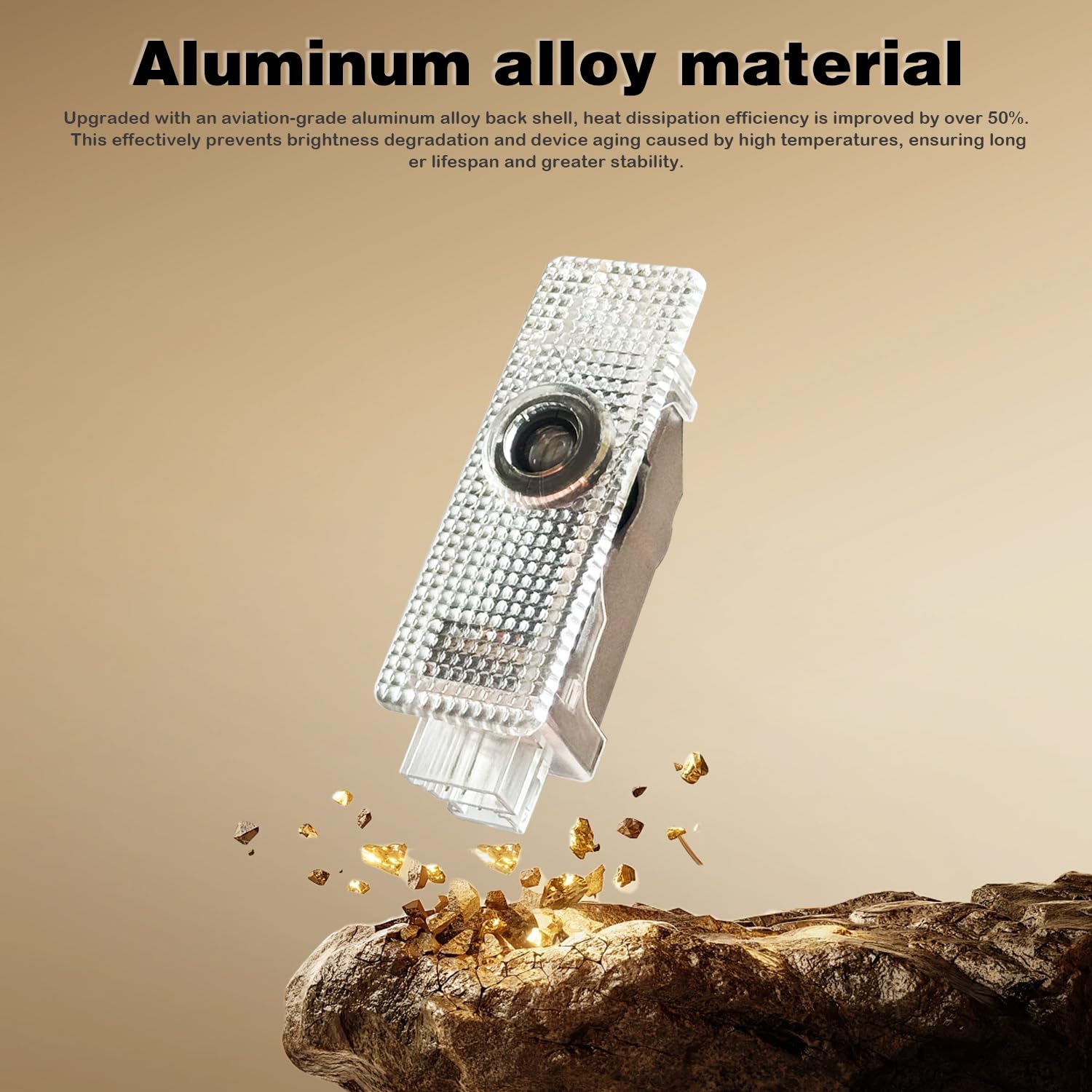 2026 ERSDGG 2 Pcs Car Door Light Welcome Light 4K Glass Lens Ghost Shadow Lamp Puddle Lights Compatible with M 1/2/3/4/5/6/7/X1/X2/X3/X4/X5/X6/X7/Z/GT - 3