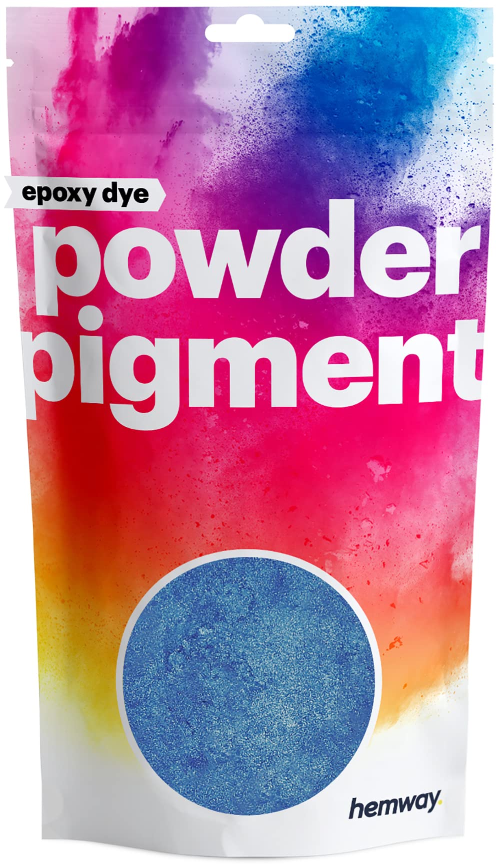 Hemway Epoxy Dye Powder Pigment Metallic Royal Blue Powder 50g