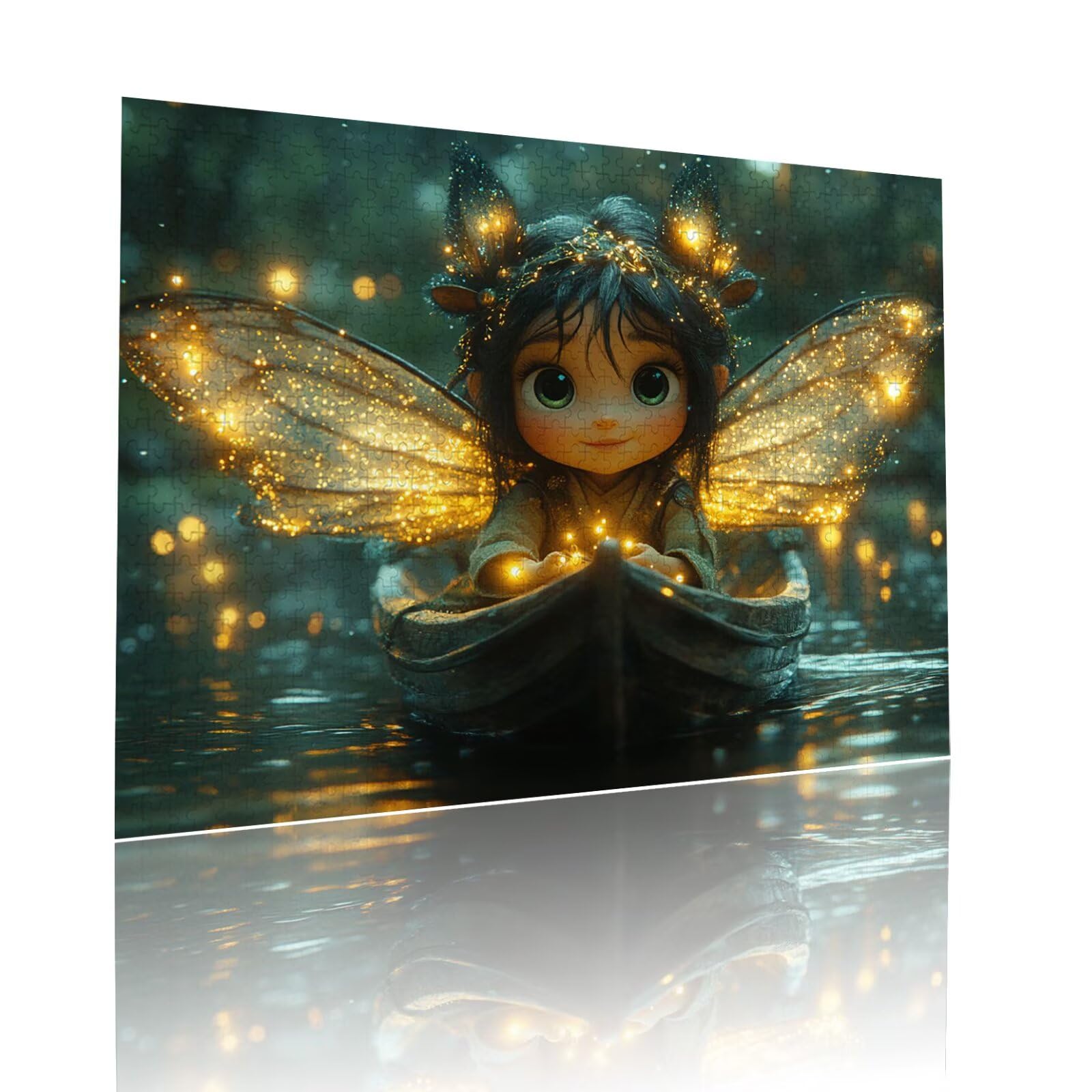 Puzzle Erwachsene 2000 Teile Mädchen Elf Educa Jigsaw für Kinder ab 8 Jahren Mädchen Jungen, Erwachsene Impossible Klassische Puzzles Schwer, Anspruchsvoll Spielspaß, Als Geschenke 70x99cm t-772