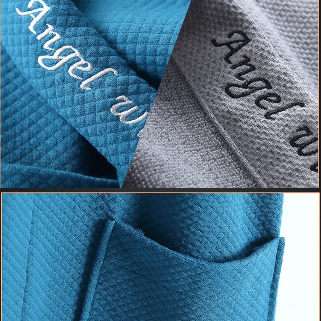 Accappatoio Per Donna Con Cappuccio, Accappatoio Da Uomo E Da Donna In Spugna Con Cappuccio Asciugamano In Cotone Accappatoio Lungo Morbido Bagno Termale Loungewear Per Piscina Vasca Idromassaggio