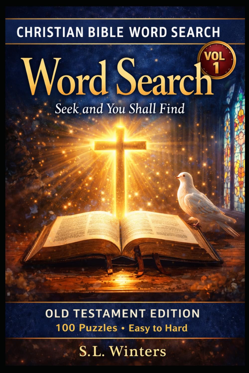 Christian Bible Word Search: Volume 1 — Old Testament Edition