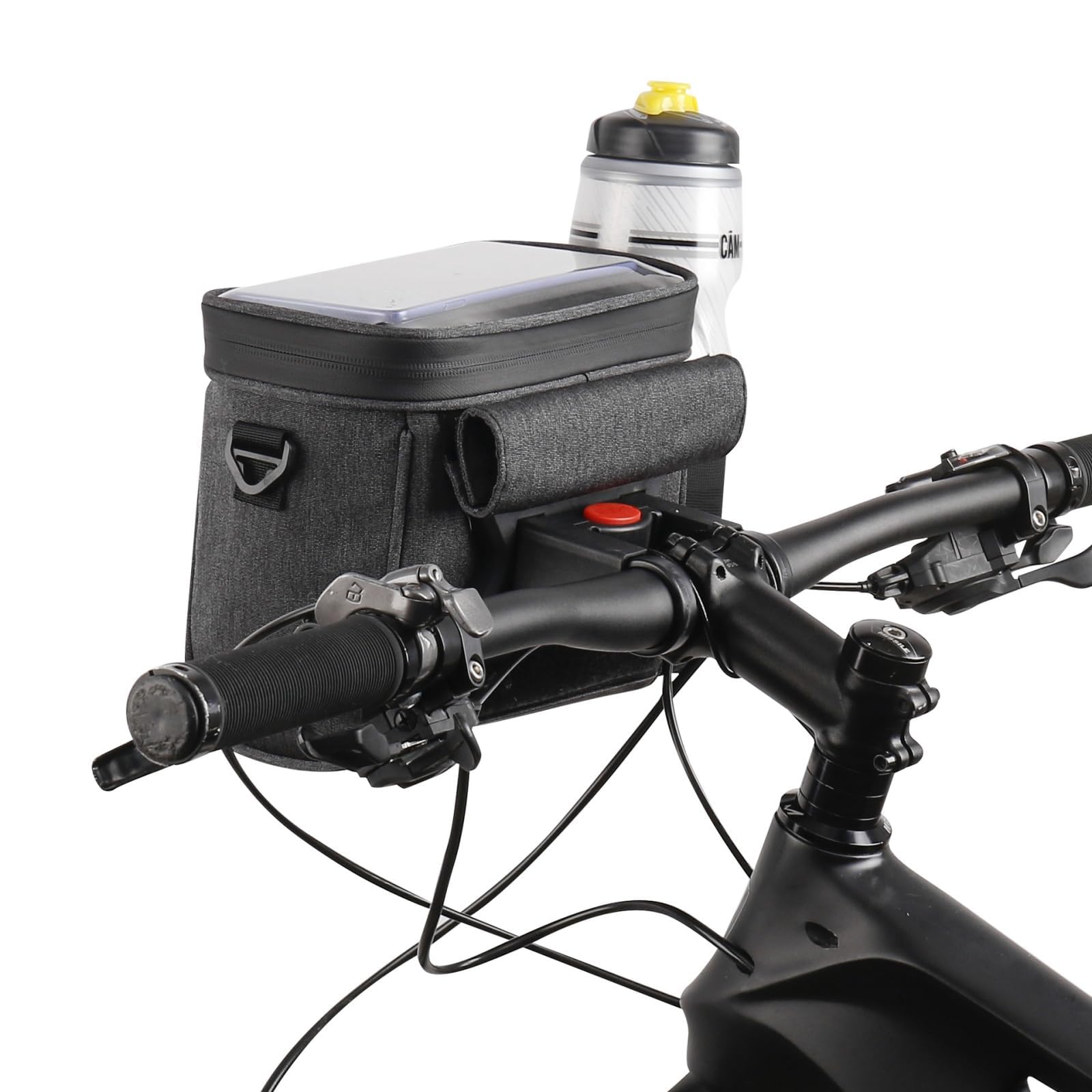 Lenkertasche Fahrrad,Fahrradtasche Lenker,Wasserdicht,Mit Lenkeradapter,Lenkertasche Mit TPU Sensitivem Touchscreen,für Montainbikes, Ebikes, Rennrad