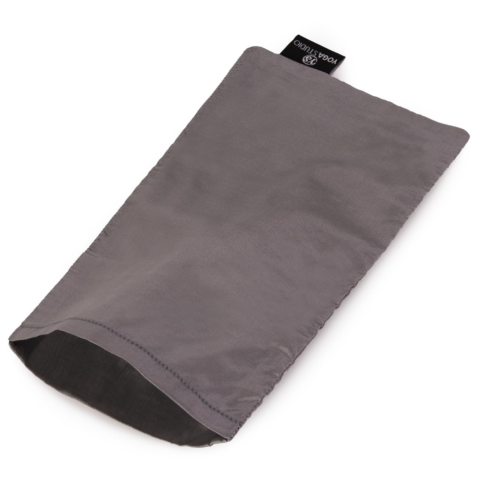 Yoga Studio Eye Pillow Cover – 12cm x 23cm, Yoga Pillow Cover for Spa or Massage Therapists (Silver)
