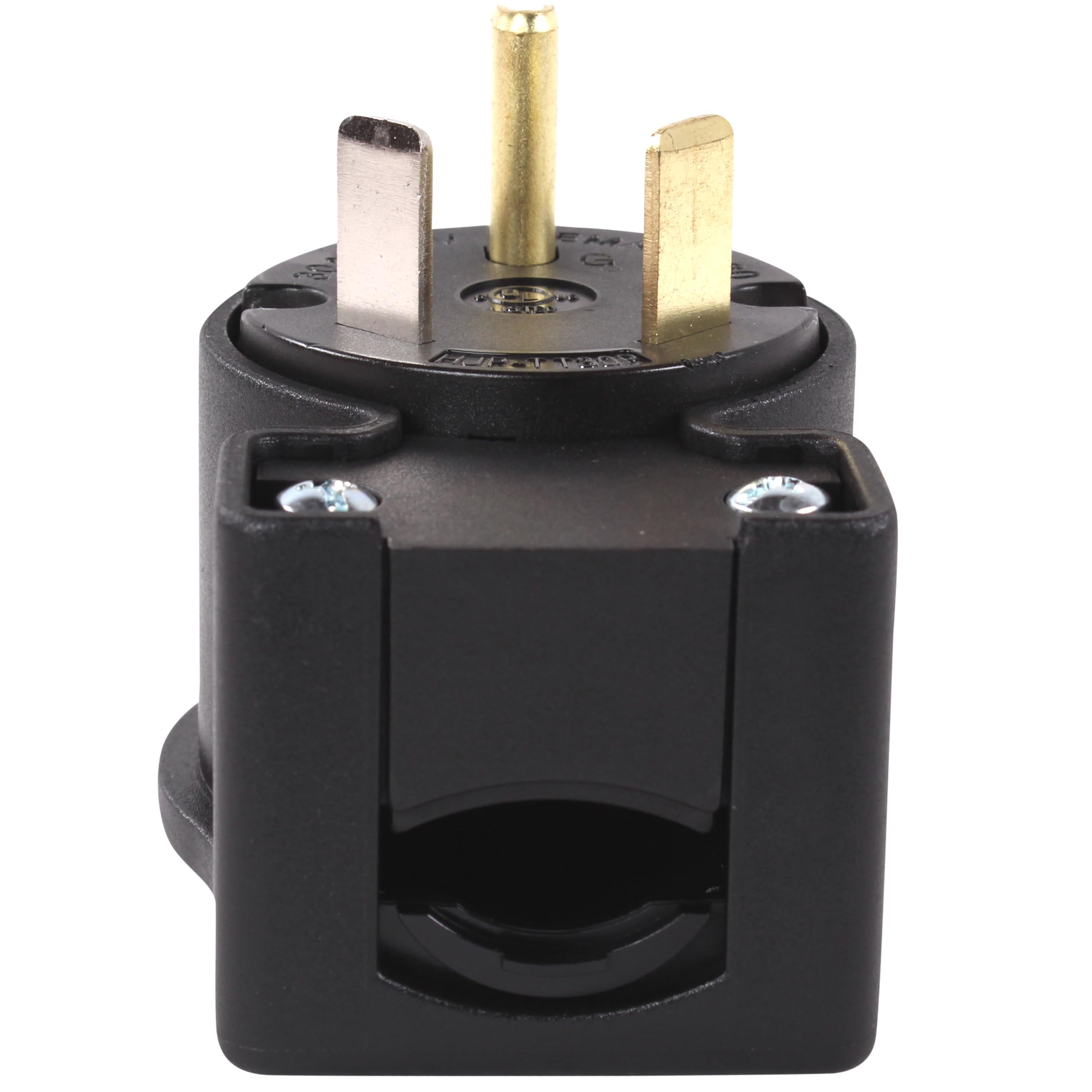 Leviton Electrical Plugs LEVITON Thermoplastic ANGLE BLADE PLUG Travel ...