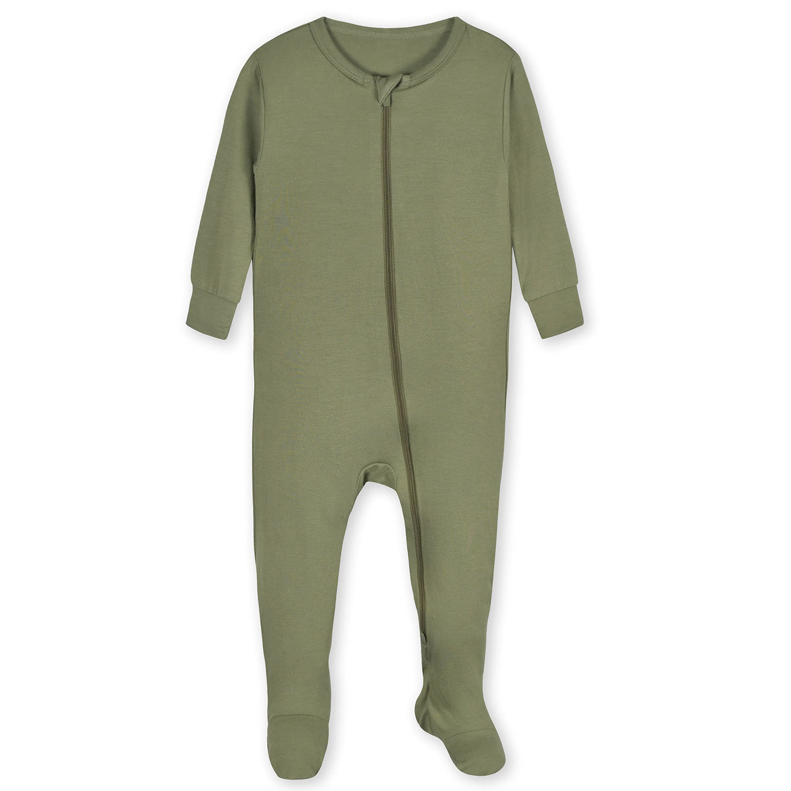 GerberUnisex Baby Toddler Buttery-Soft Snug Fit Footed Pajamas with Viscose Made with Eucalyptus