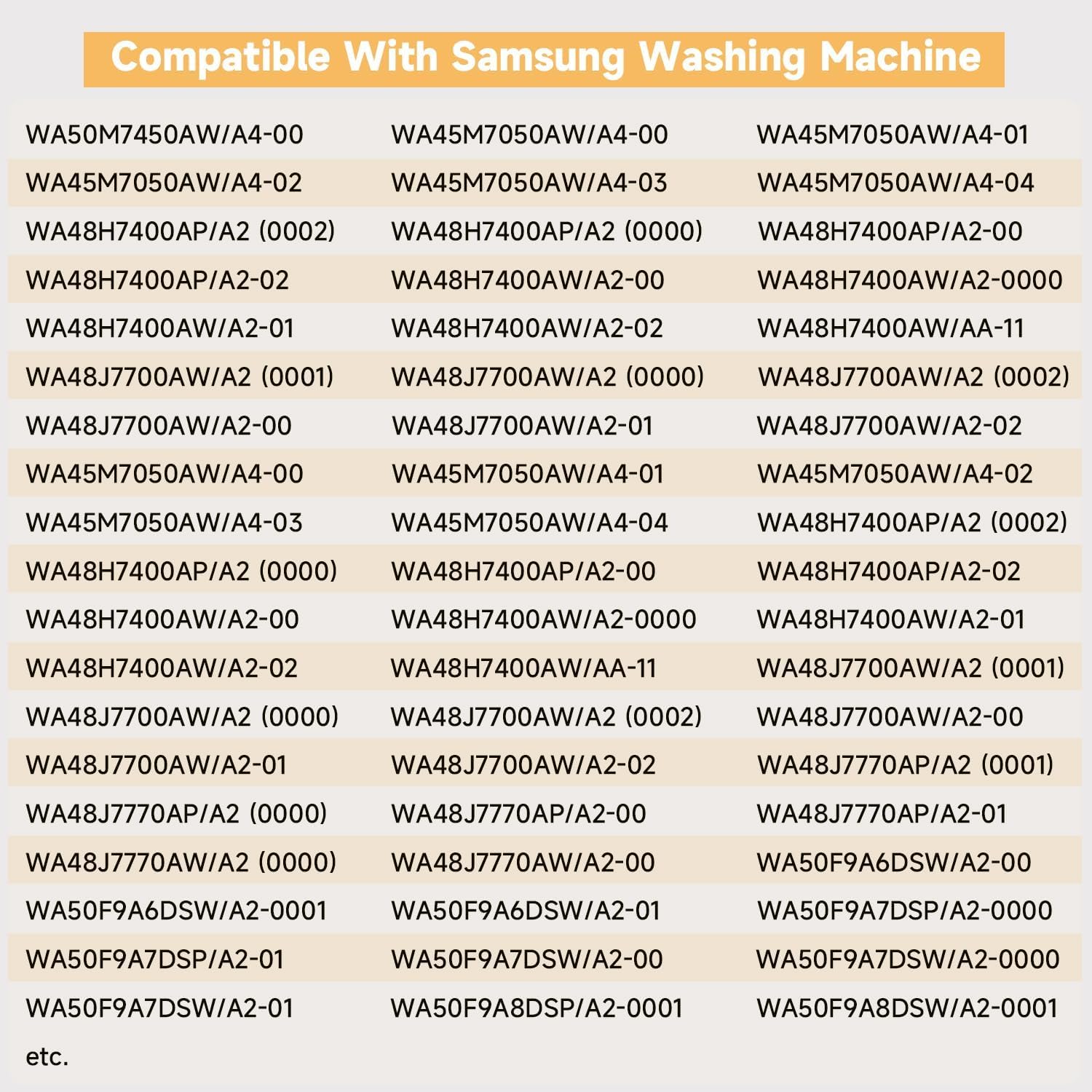 Washing Machine Drain Hose with Clamp and Bolt Compatible With Samsung Washer Replace#: DC97-17345B DC97-17345A DC67-00684A DC97-17417A Heavy Duty Rubber Elbow with Clamp and Bolt