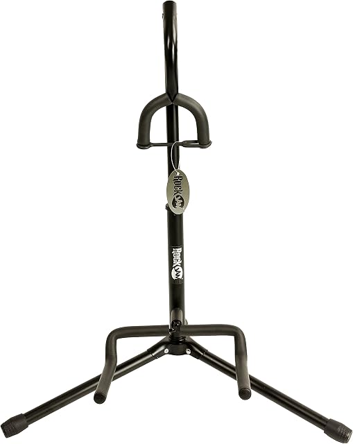 RockJam Universal Portable Vertical Guitar Stand for Acoustic Guitar, Electric Guitar & Bass Guitar