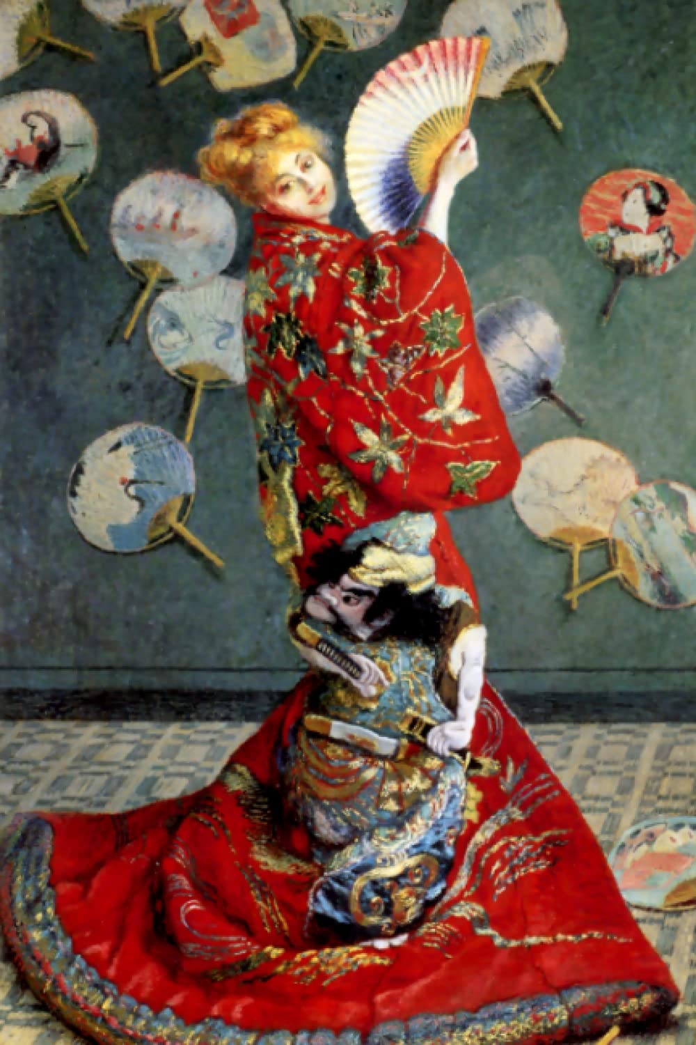 La Japonaise: Journal Honoring Famous 1876 Claude Monet Piece of Art