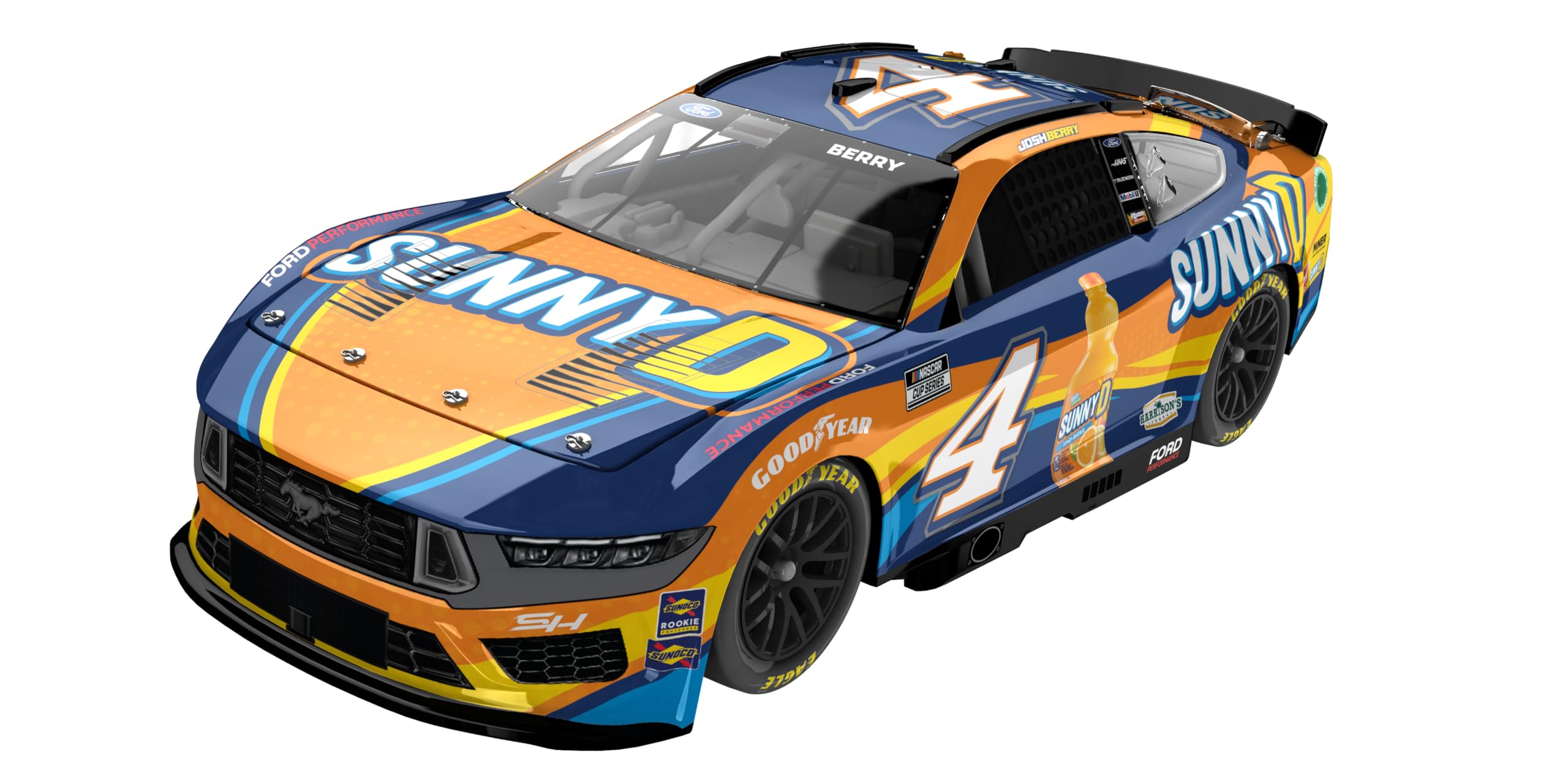 Amazon.com: Lionel Racing Josh Berry 2024 Sunny D No. 4 ARC 1:24