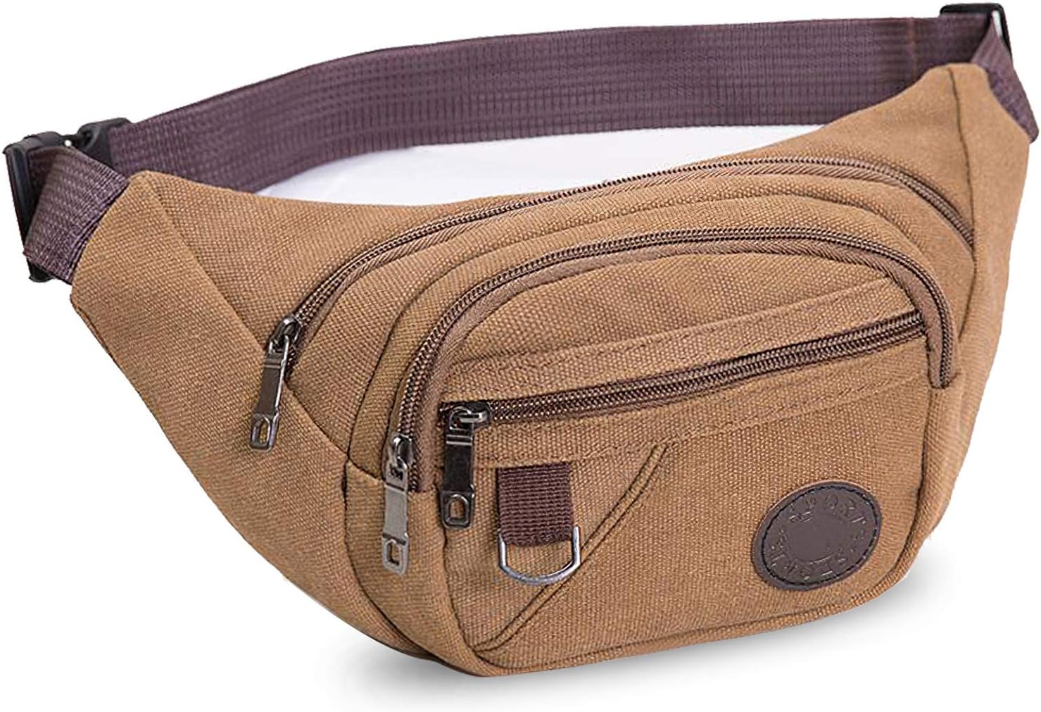 GothicBride Waist Pack Bag with Rain Cover, Water Resistant Pack for Men&Women, Running Walking Traveling Casual Hiking Cycling, Hip Bum Bag with Adjustable Strap for Outdoors&Sports
