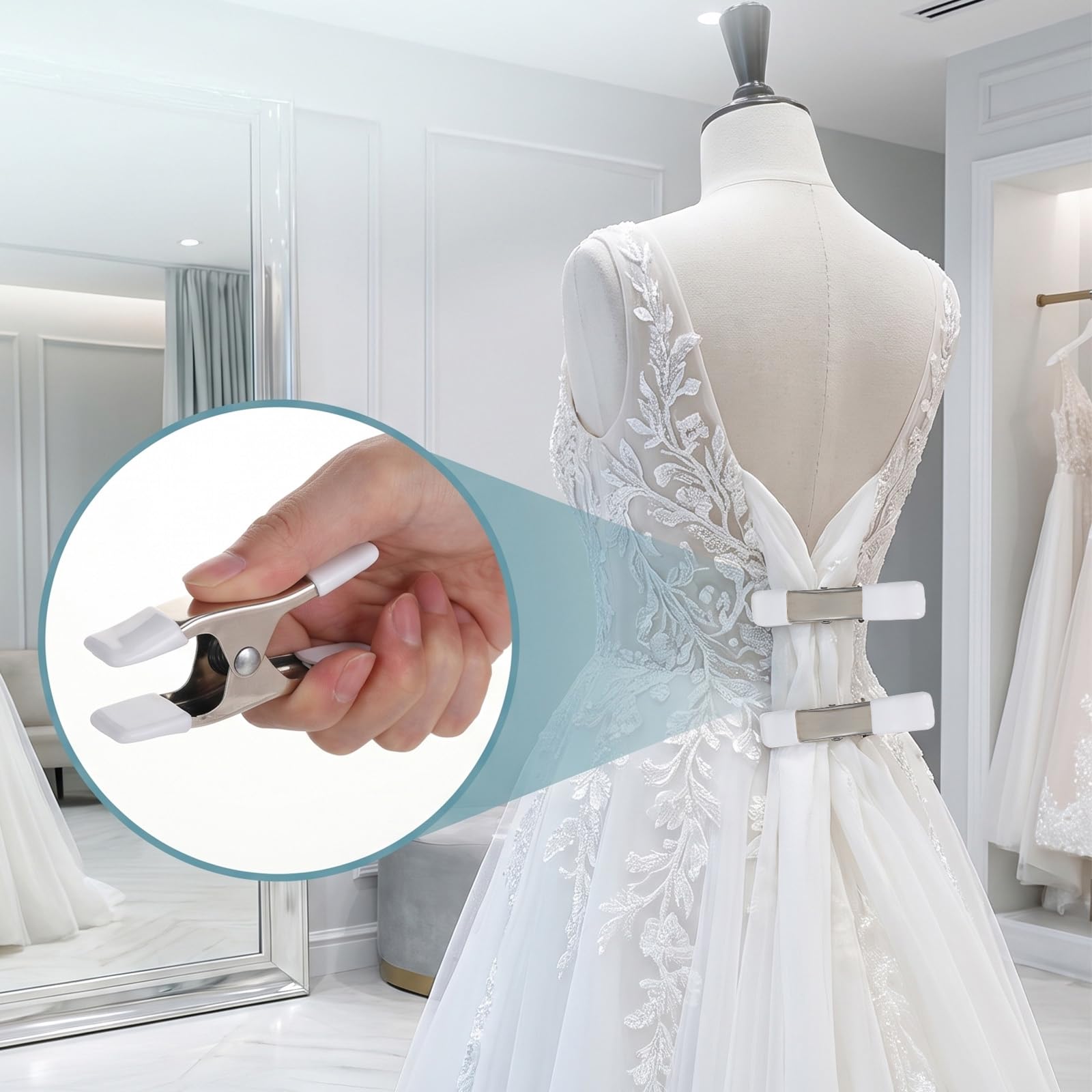 12 clips de vestir, clips de ropa para vestir y fotógrafo de boda