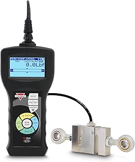 TORBAL FC5k Professional Force Gauge, 1,000lbf x 0.2lbf, Tension and Compression, Built-in Wireless, USB, microSD, Interchangeable Load Cell