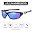 FAGUMA Sports Polarized Sunglasses For Men Cycling Driving Fishing UV400 Protection