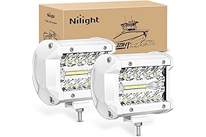 Nilight 4Inch Marine LED Light Pods: Illuminate Your Docking Experience