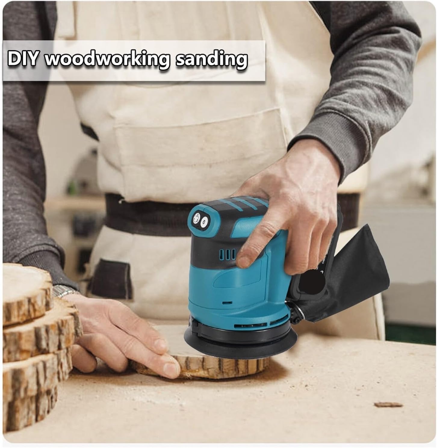 3 Speed 125mm Sandpaper Wood Grinder Polishing Machine Sander Random Orbit Electric Sander Power Tools Multiple Applications
