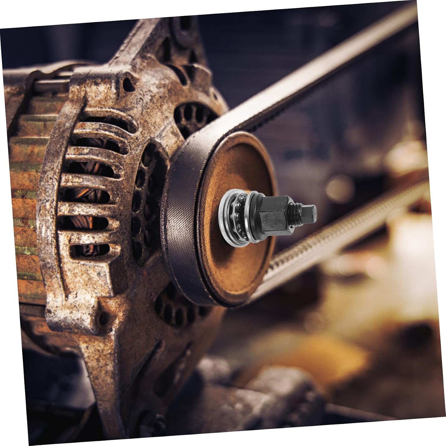 PRETYZOOM Harmonic Balancer Puller Tool Kit for Engine Crank Turning and Cam Bearing Install