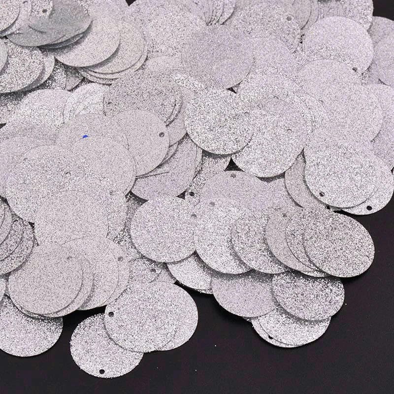 20g 18mm złote srebrne cekiny do rękodzieła krawieckiego
