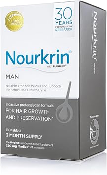 Nourkrin Man (3 Month Supply) Multicoloured, 180 Count