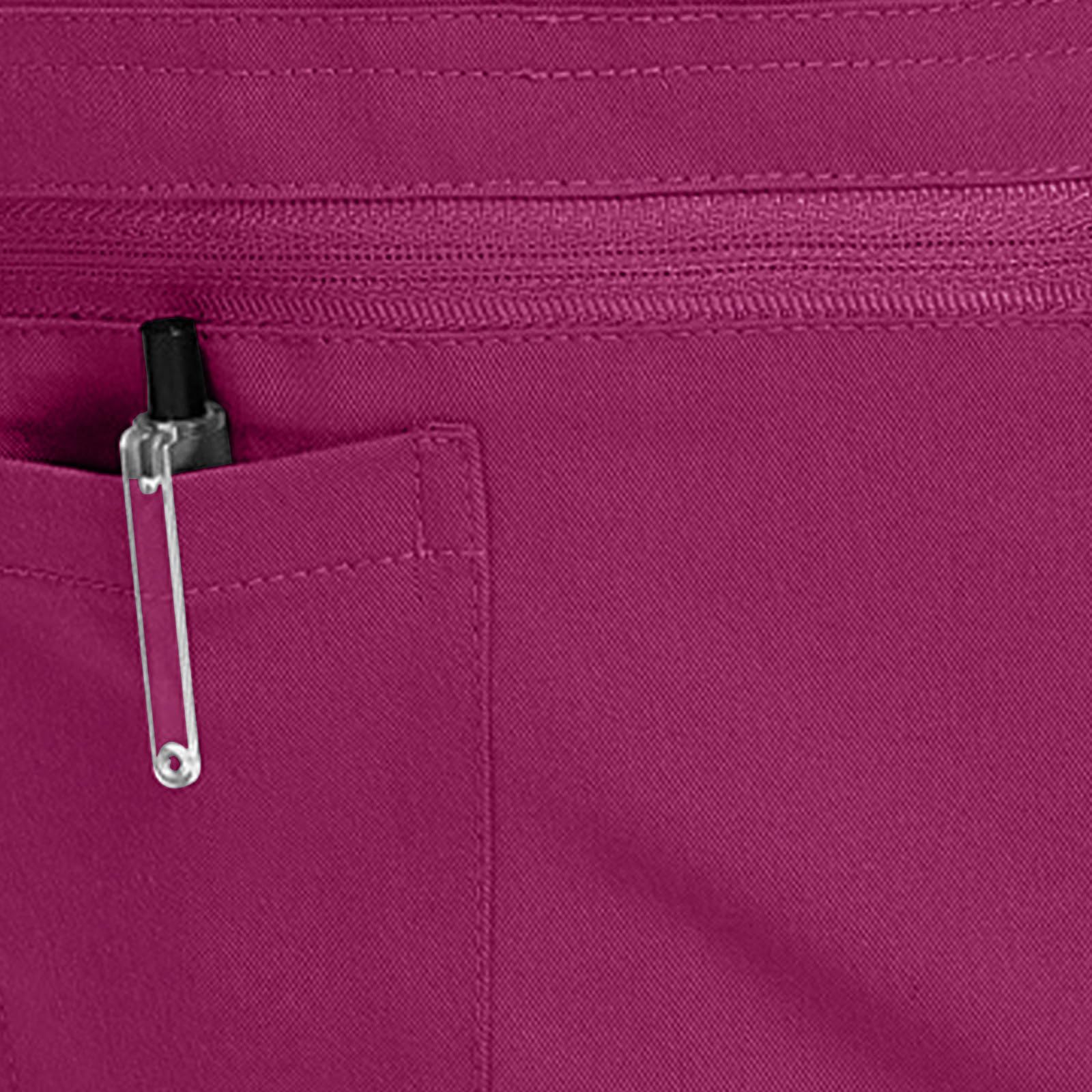 HAOLEI Uniformes Sanitarios Mujer Médico Mono Conjunto Cuello en V Camiseta de Manga Corta con Bolsillo Pantalones de Secado Rápido Ropa de Enfermera Profesional Uniforme Estetica Mujer