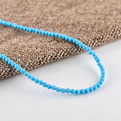 Miniatura 71 de Natural Grey Moonstone Gemstone Micro Round Beads Dainty Choker Necklace Jewelry for Women Healing Chakra Crystals June Birthstone Gift for Her